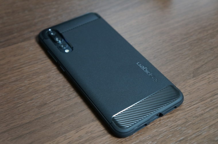 P20 Pro,スマホケース,Spigen,ラギッド・アーマー,レビュー