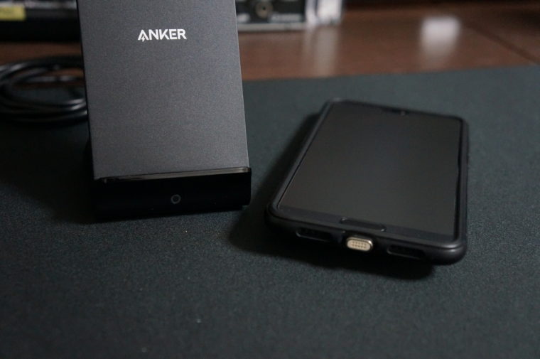 ワイヤレス充電器,Anker,おすすめ,レビュー,PowerWave 7.5 Stand,無接点充電